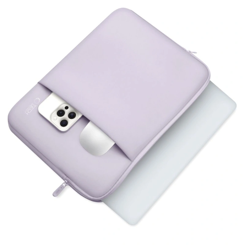 Pokrowiec Tech-Protect Neopren na laptopa 15-16" - fioletowa