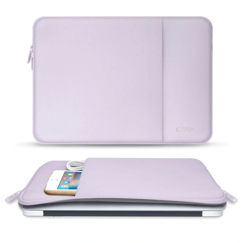 Pokrowiec Tech-Protect Neopren na laptopa 15-16" - fioletowa