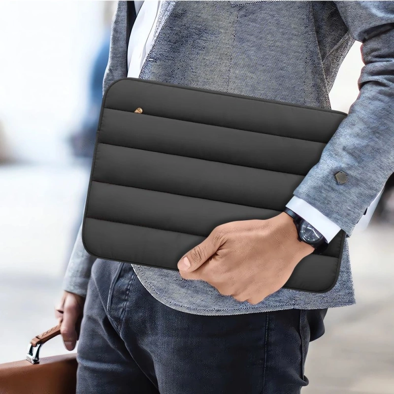 Torba Tech-Protett Fluffy na laptopa 13-14 - czarna