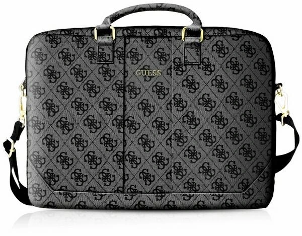 Torba Guess 4G Uptown na laptop 16'' - Szara