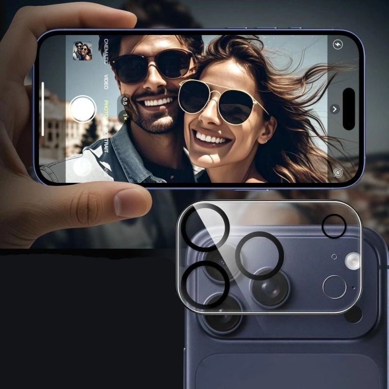 Osłona aparatu Tech-Protect Cam Fit+ na iPhone 17 Pro