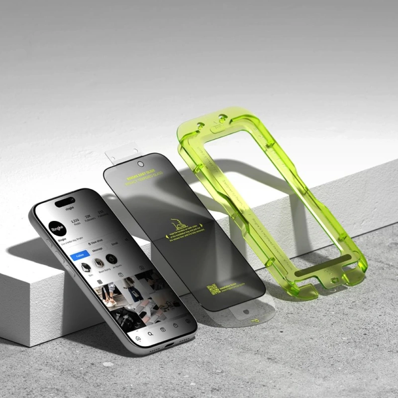 2x Szkło prywatyzujące Ringke Easy Slide 2-pack do iPhone 17 Pro