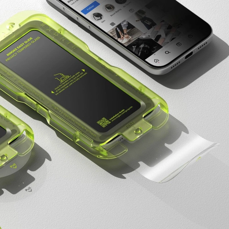 2x Szkło prywatyzujące Ringke Easy Slide 2-pack do iPhone 17 Pro