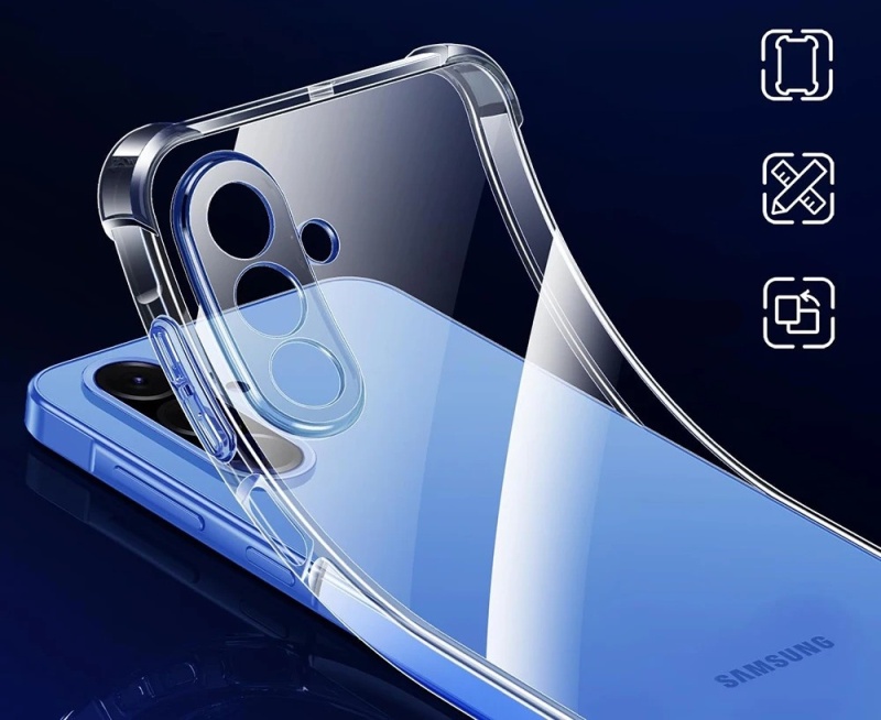 Etui przezroczyste Anti Shock do Samsung Galaxy S25 FE