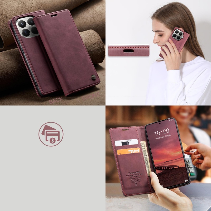 Etui z klapką CaseMe Soft do Xiaomi 15T Pro