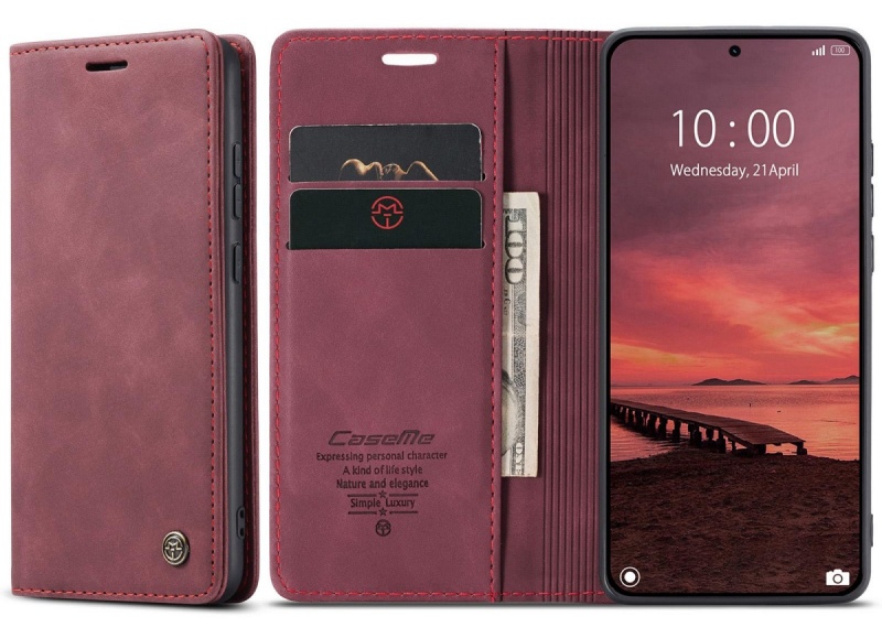 Etui z klapką CaseMe Soft do Xiaomi 15T Pro