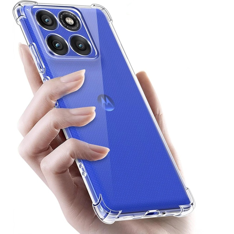 Etui przezroczyste Anti Shock do Motorola Edge 60 Pro