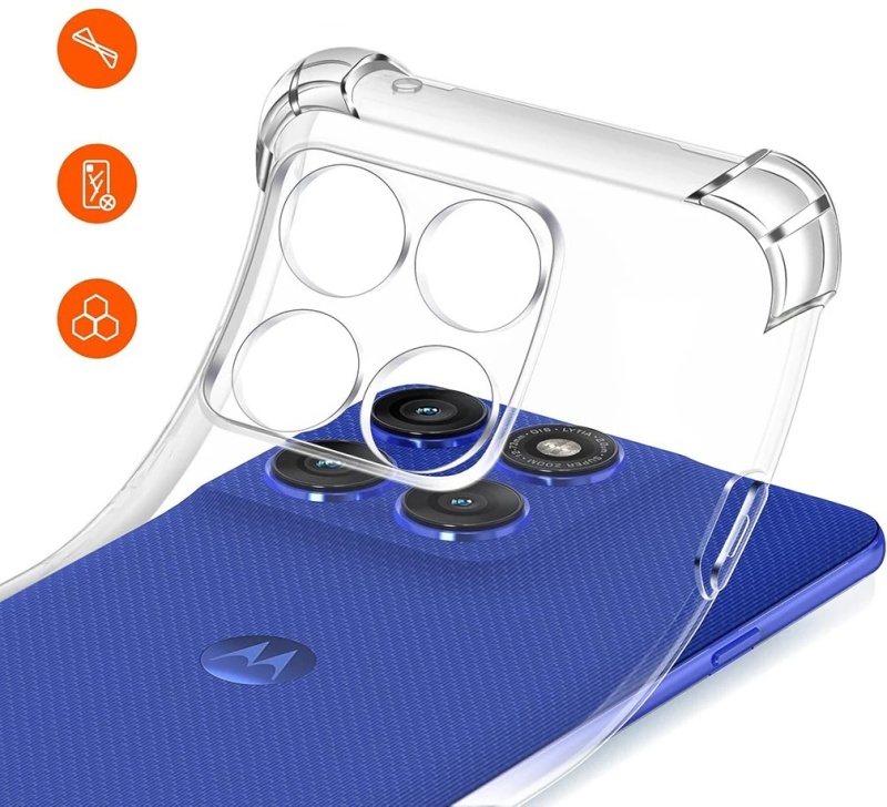 Etui przezroczyste Anti Shock do Motorola Edge 60 Pro