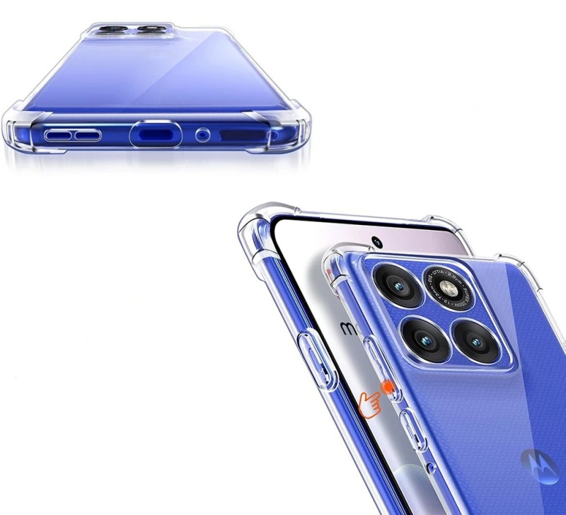 Etui przezroczyste Anti Shock do Motorola Edge 60 Pro