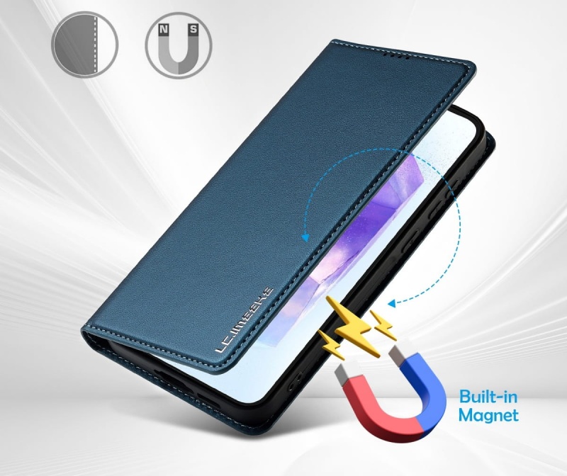 Etui portfelowe LC.IMEEKE do Google Pixel 9 / 9 Pro - Niebieski