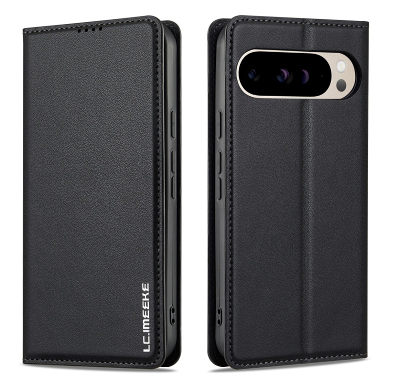 Etui portfelowe LC.IMEEKE do Google Pixel 9 / 9 Pro - Niebieski