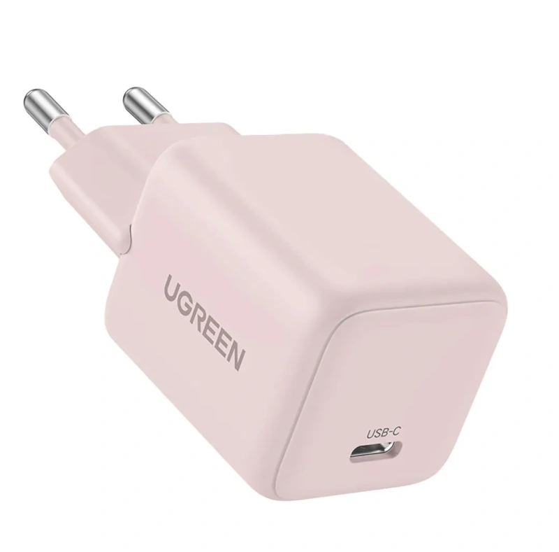 Ładowarka sieciowa Ugreen X512 20W GaN 1x USB-C - Różowa
