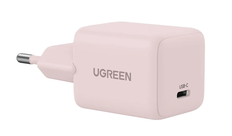 Ładowarka sieciowa Ugreen X512 20W GaN 1x USB-C - Różowa