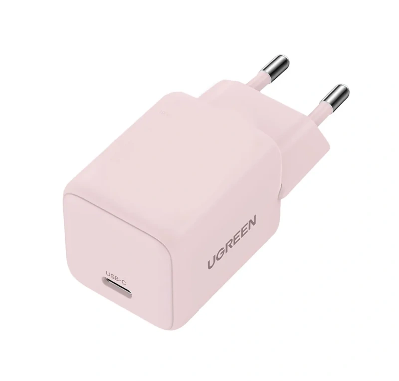 Ładowarka sieciowa Ugreen X512 20W GaN 1x USB-C - Różowa