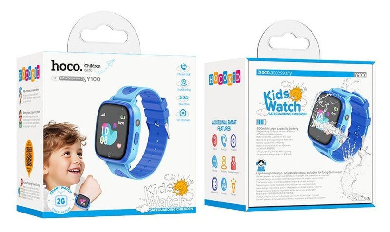 Smartwatch dla dzieci Hoco Y100 1,44" 2G z funkcją rozmowy