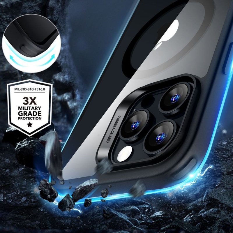 Etui + szkło ESR Hybrid HALOLOCK & Glass do Apple iPhone 16 Pro