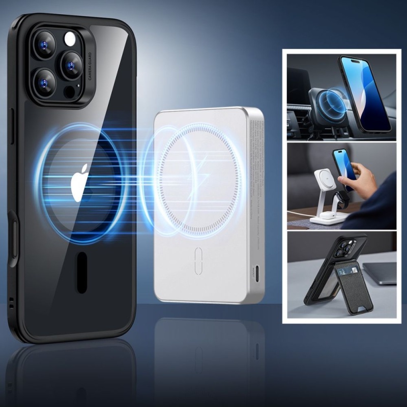 Etui + szkło ESR Hybrid HALOLOCK & Glass do Apple iPhone 16 Pro