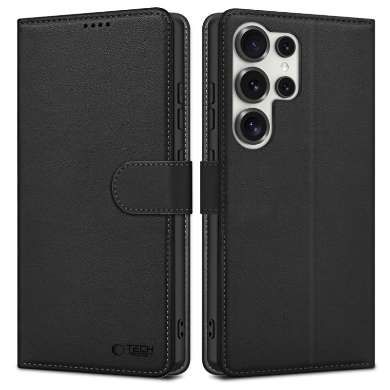 Etui Tech-Protect Wallet do Samsung Galaxy S25 Ultra - Czarny