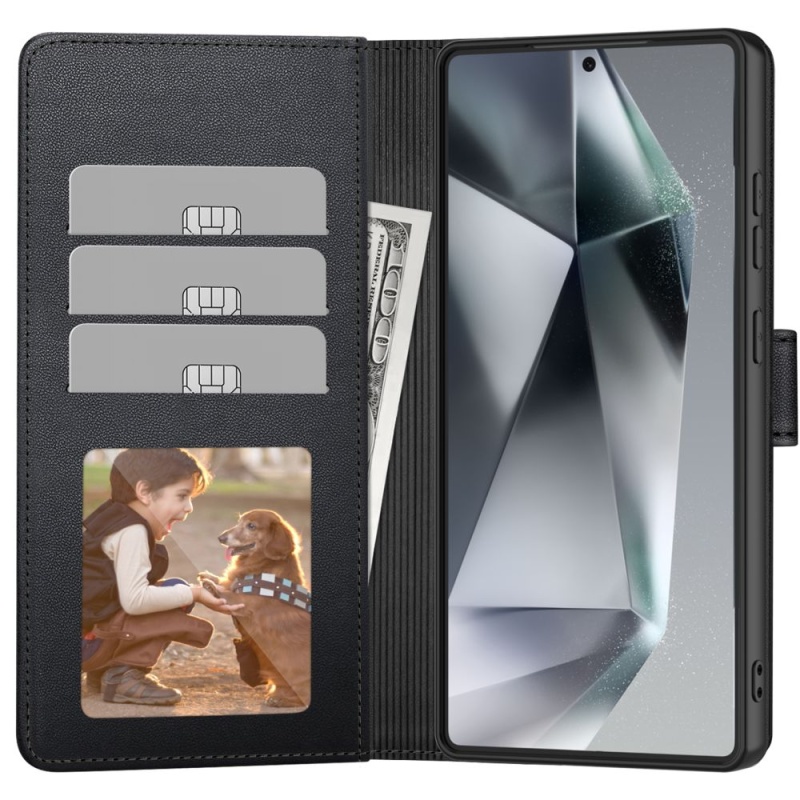Etui Tech-Protect Wallet do Samsung Galaxy S25 Ultra - Czarny