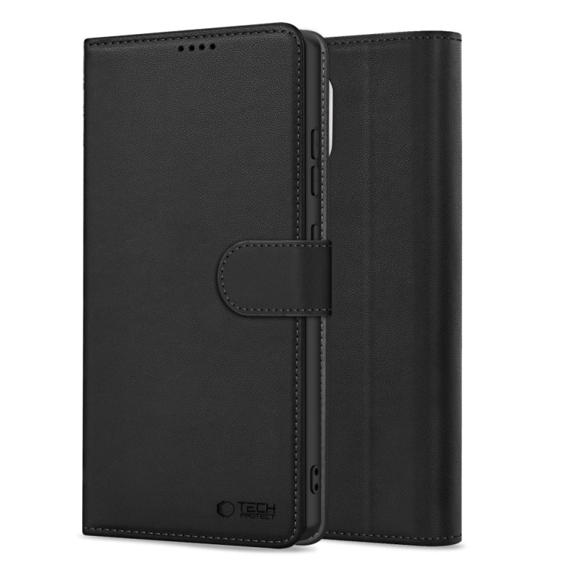Etui Tech-Protect Wallet do Samsung Galaxy S25 Ultra - Czarny