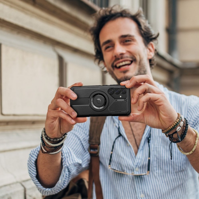 Etui Tech-Protect Kevlar MagSafe do Samsung Galaxy S25