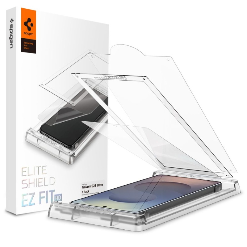 Folia Hydrożelowa SPIGEN ELITE SHIELD EZ FIT HD do Samsung Galaxy S25 Ultra