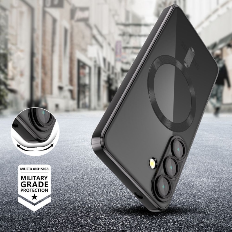 Etui Tech-Protect MagFlex MagSafe do Samsung Galaxy S25 FE - Czarny