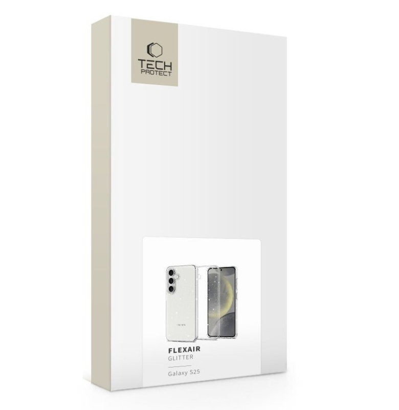 Etui Tech-Protect FlexAir Glitter do Samsung Galaxy S25