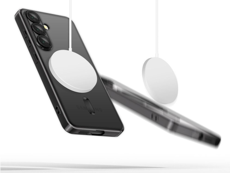 Etui Tech-Protect MagFlex MagSafe do Samsung Galaxy S25 FE - Czarny