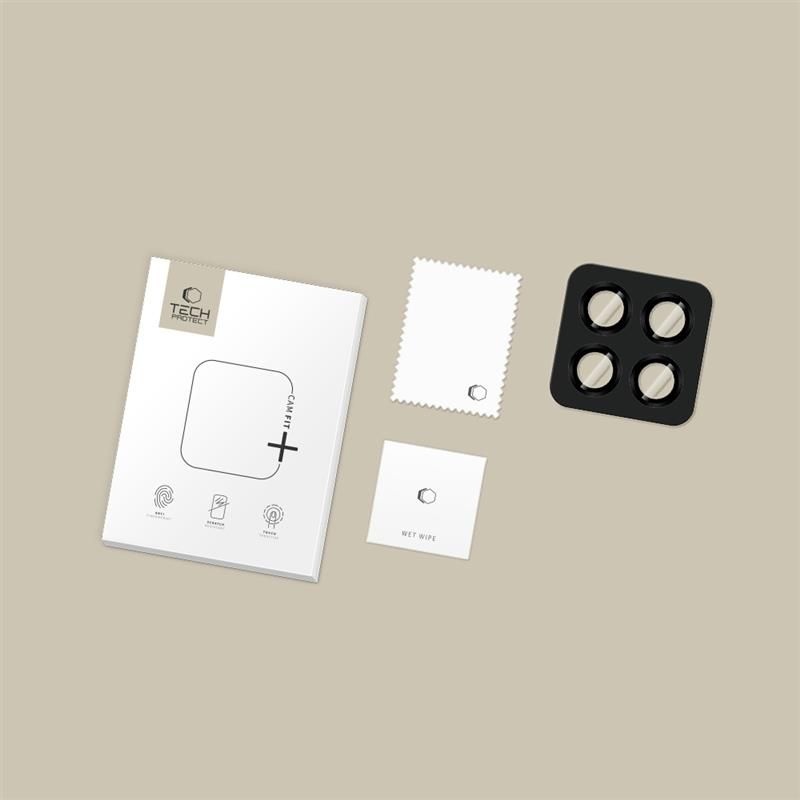 Osłona / szkło na aparat TECH PROTECT FIT+ do Xiaomi Redmi Note 15 Pro / Plus