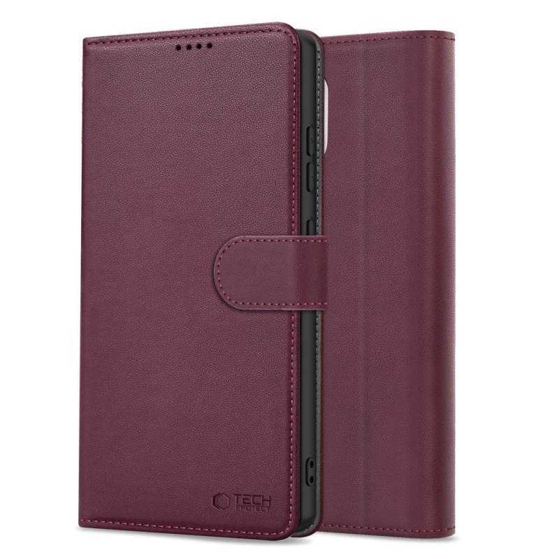 Etui TECH-PROTECT Wallet do Xiaomi Redmi Note 15 Pro - Mulberry