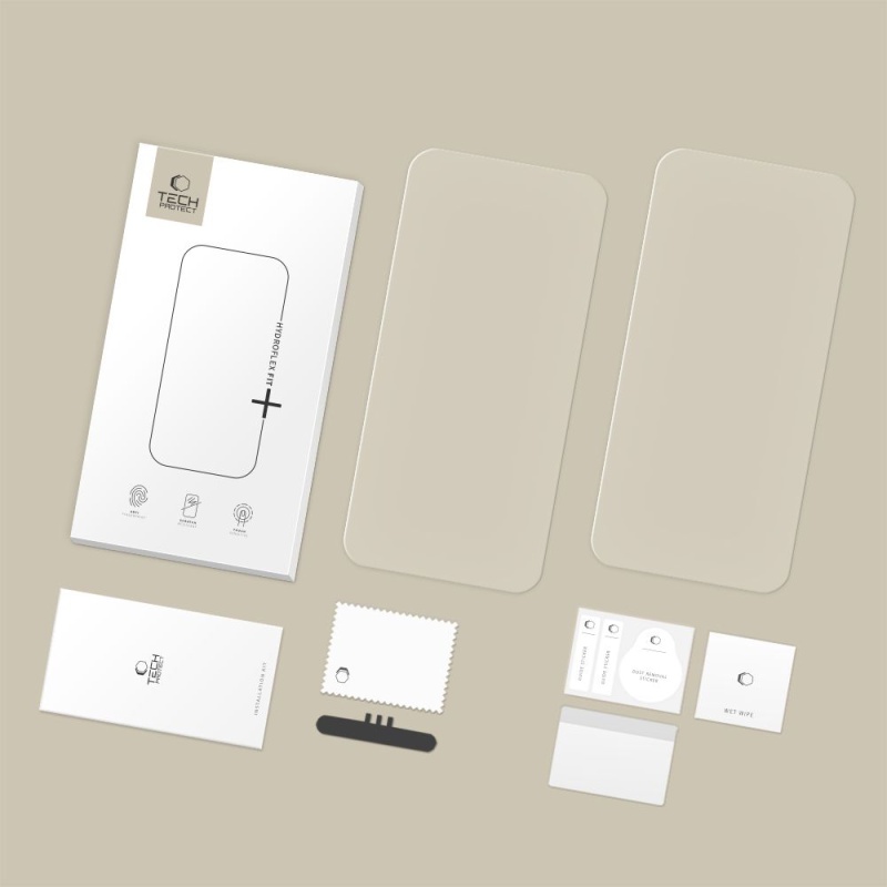 2x Folia TECH-PROTECT HYDROFLEX FIT+ 2-PACK do Xiaomi Redmi Note 15 Pro+ Plus