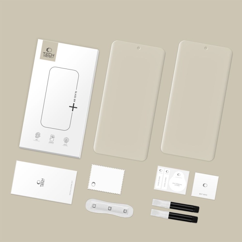 2x Szkło UV+ TECH-PROTECT UV+ 2-PACK do Xiaomi Redmi Note 15 Pro+ Plus