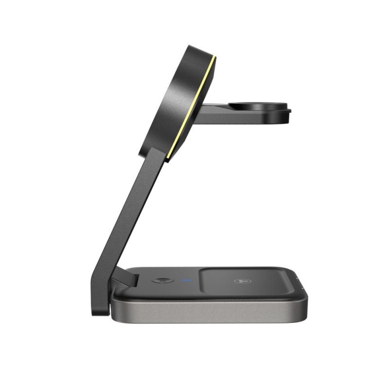 Ładowarka bezprzewodowa TECH-PROTECT QI 15W-A28 3in1 - Czarna