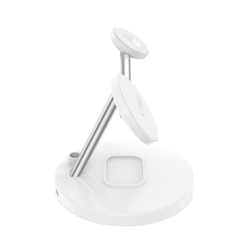 Ładowarka bezprzewodowa TECH-PROTECT QI 15W-A35 3in1 - Biała