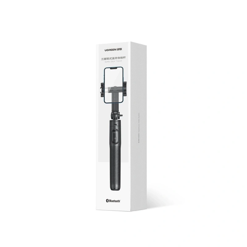 Selfie stick / kijek teleskopowy ze stojakiem i pilotem 1.5m Ugreen LP586