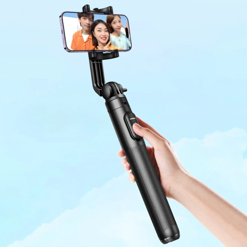 Selfie stick / kijek teleskopowy ze stojakiem i pilotem 1.5m Ugreen LP586