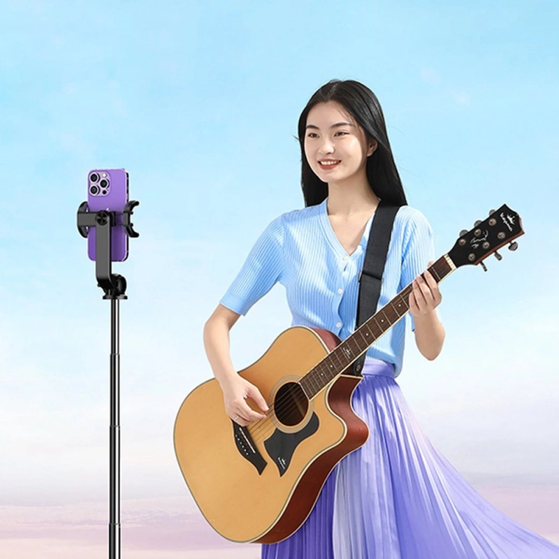 Selfie stick / kijek teleskopowy ze stojakiem i pilotem 1.5m Ugreen LP586