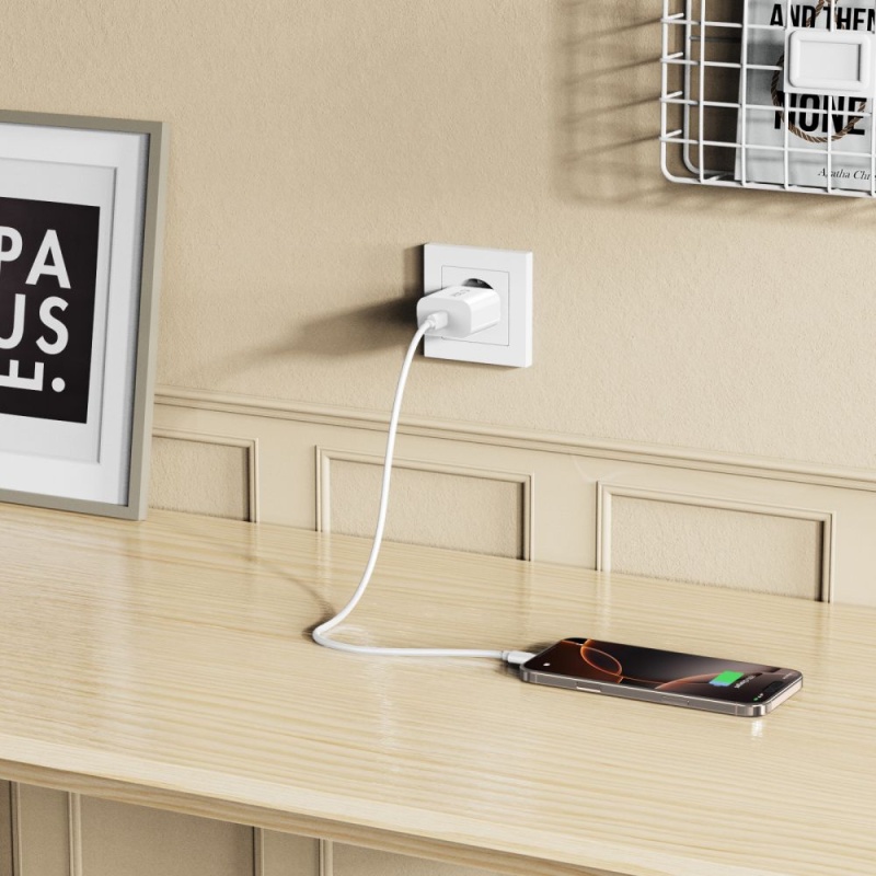 Ładowarka TECH-PROTECT C20W PD 20W / QC3.0 + kabel USB C
