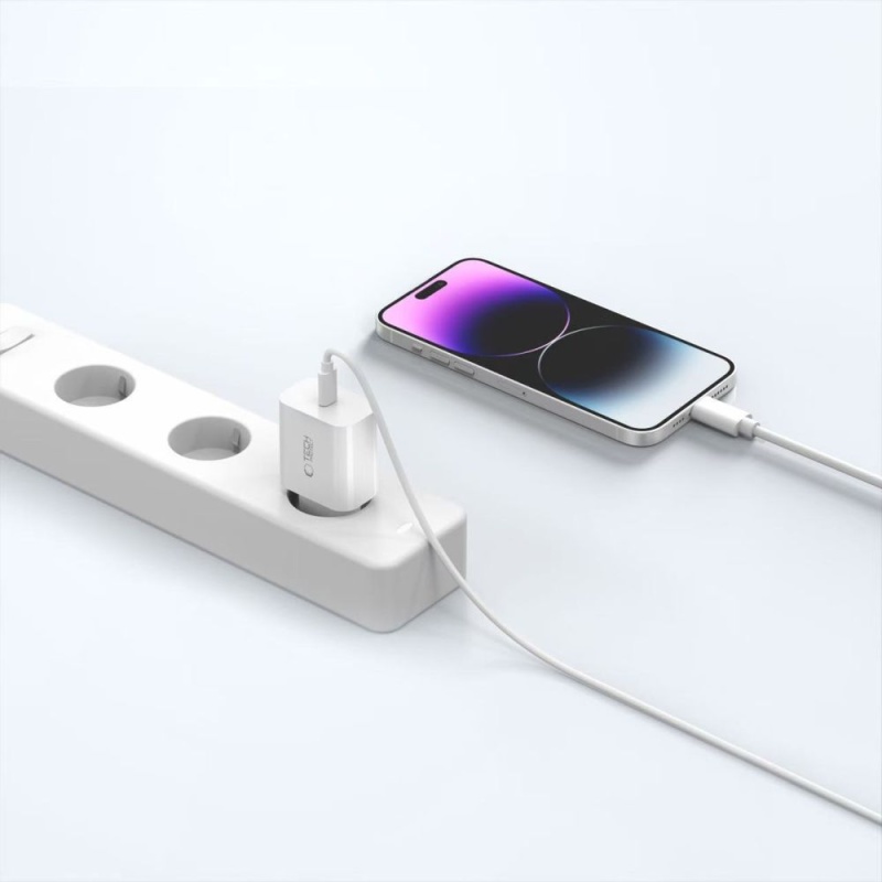 Ładowarka TECH-PROTECT C20W PD 20W + kabel Lightning do iPhone