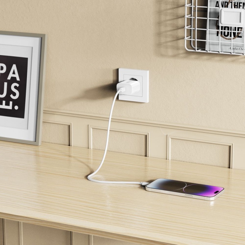 Ładowarka TECH-PROTECT C20W PD 20W + kabel Lightning do iPhone