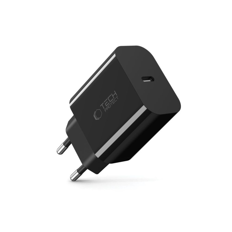 Ładowarka sieciowa TECH-PROTECT NC20W PD 20W - Czarna