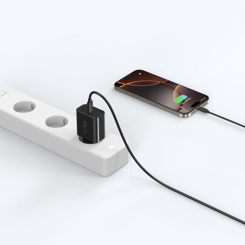 Ładowarka sieciowa TECH-PROTECT NC20W PD 20W - Czarna
