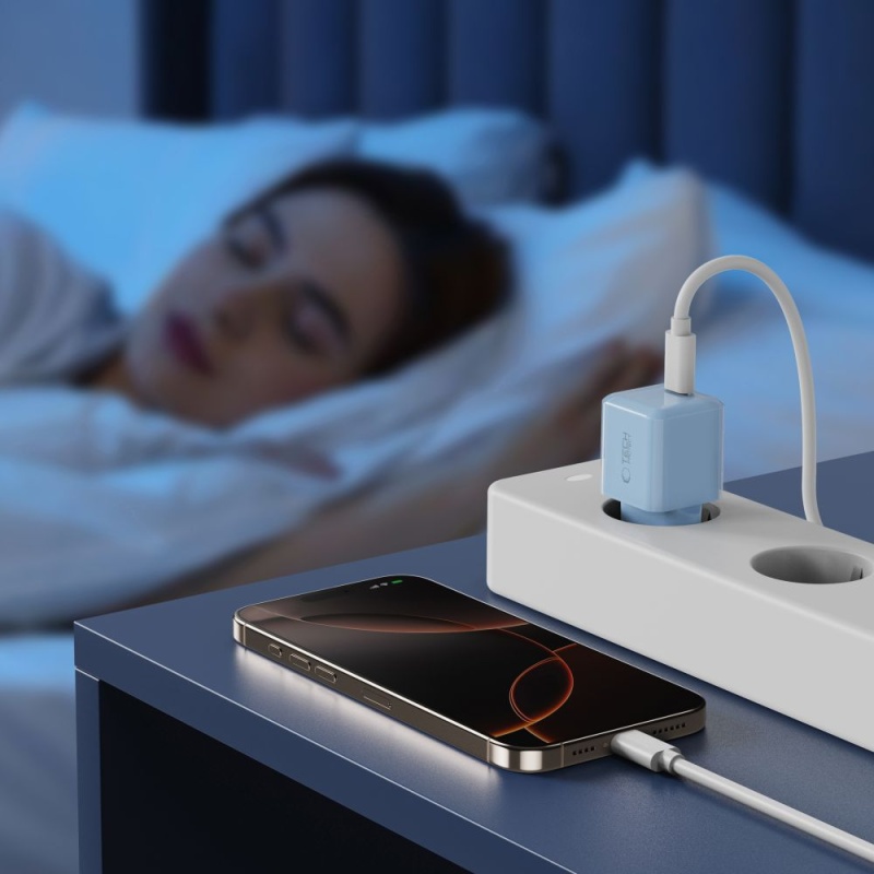 Ładowarka sieciowa TECH-PROTECT NC25PD 25W - Niebieska