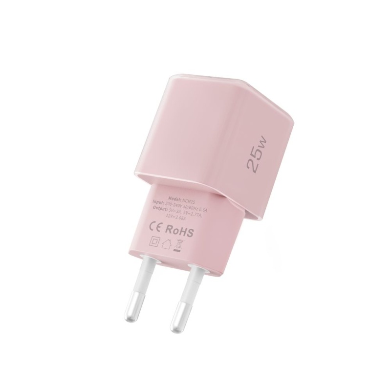 Ładowarka sieciowa TECH-PROTECT NC25PD 25W - Różowa