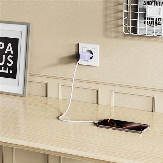 Ładowarka sieciowa TECH-PROTECT NC25PD 25W - Fioletowa