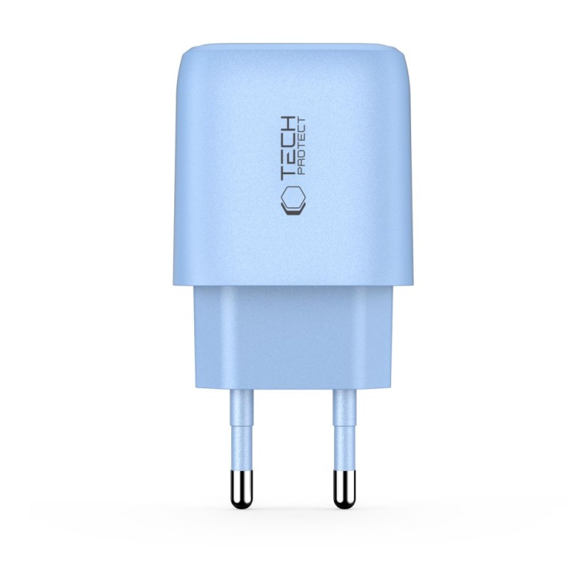 Ładowarka sieciowa TECH-PROTECT NCA25 20W PD / QC3.0 - Niebieska