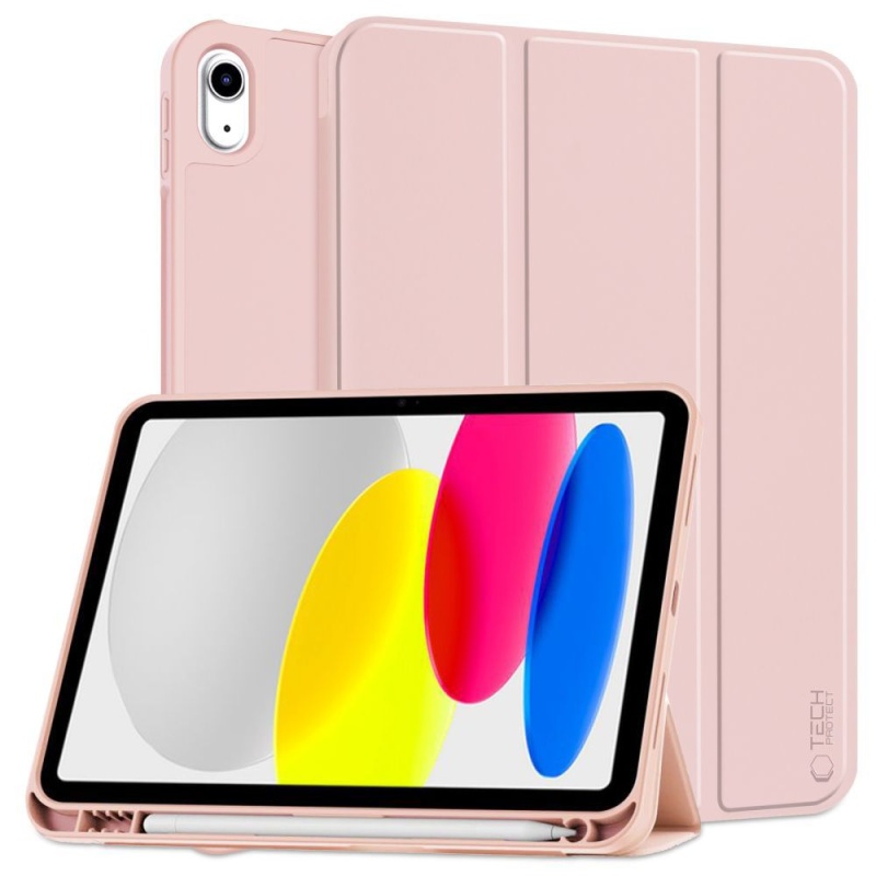 Etui TECH-PROTECT SmartCase Pen do Apple iPad 10.9 / 11 - Różowy