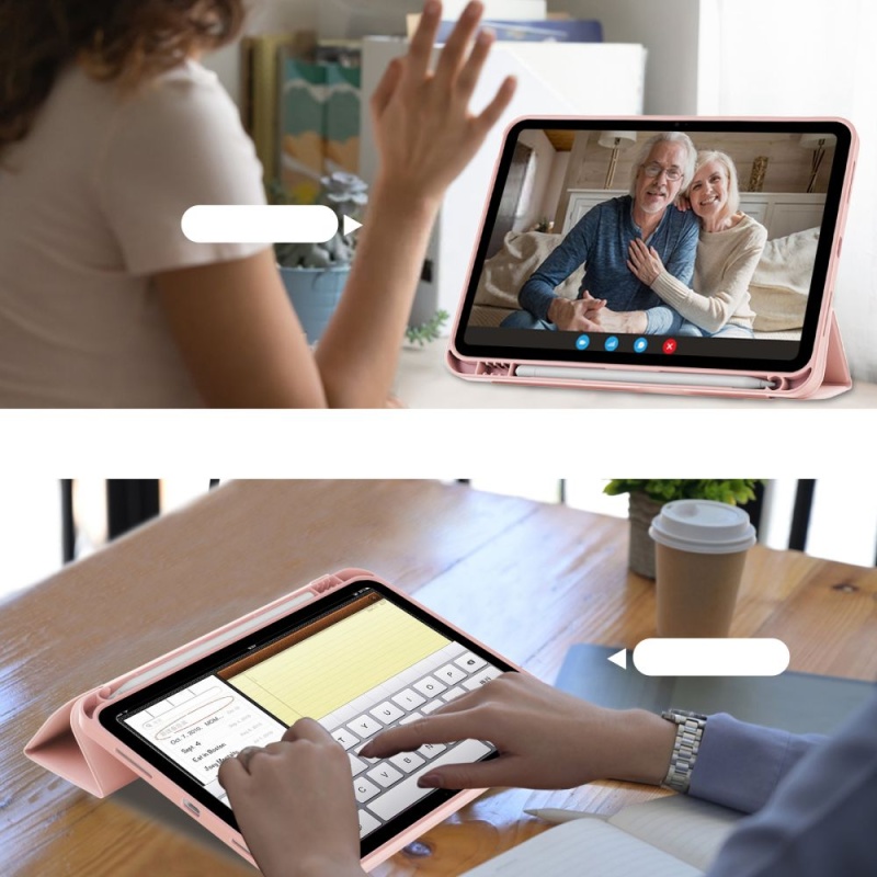 Etui TECH-PROTECT SmartCase Pen do Apple iPad 10.9 / 11 - Różowy