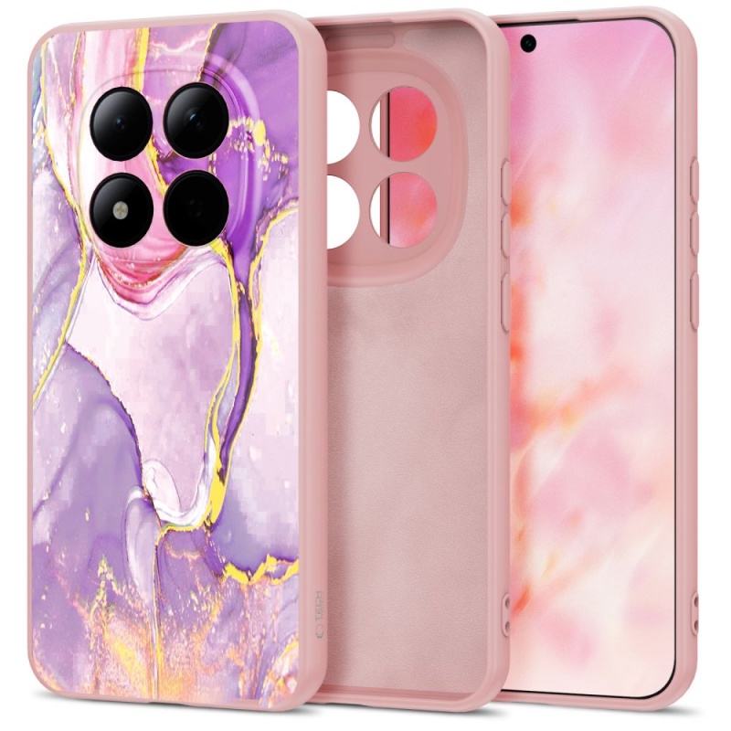 Etui TECH-PROTECT Icon Marble do Xiaomi Redmi Note 15 Pro 5G